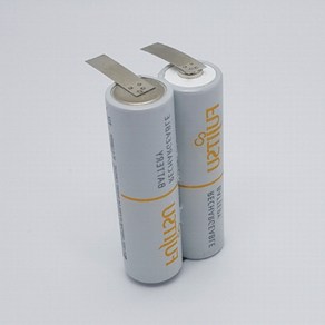 후지쯔 2.4V AA 1900mAh 니켈수소 Ni-MH 단자타입 면도기 이발기 바리깡 클리퍼 충전지 브라운 필립스 파나소닉 리필배터리 충전배터리, 1개, 1개입