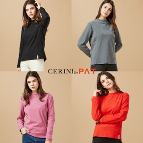 [세리니 바이 피에이티] [CERINI by PAT] 여성 소프트 베이직 티셔츠 1종 23W