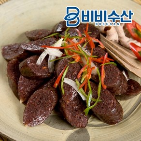 비비수산 쫀득함과 신선함이 살아있는 당일생산 땡초순대 1kg, 1개