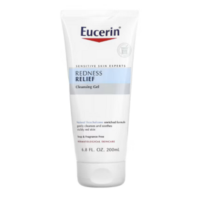 Eucein 홍조 완화 클렌징 젤 무향 200ml / 여드름 진정 보습 개선 화농성 염증성, 1개