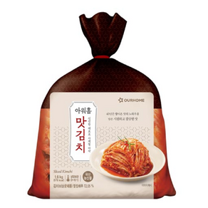 코스트코 아워홈 맛김치 아이스박스포장, 2개, 1.6kg