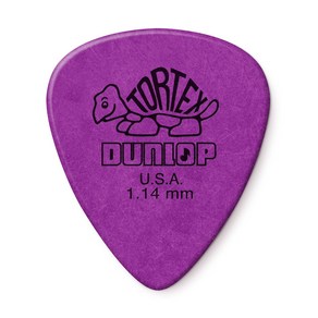 던롭 톨텍스 스탠다드 Dunlop 418R Totex Standad 1.14mm 기타피크, 1개