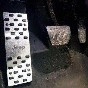 Jeep 랭글러 루비콘 사하라 오버랜드 전용 JL 보조페달 악세사리 스포츠페달 풋레스트 데드페달 편안한발, 단품 풋레스트, 지프