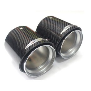 [ 도우팩토리 ] 미니쿠퍼 JCW 카본 머플러 팁 R56 R55 R60 F56 F55 F54 ( 1개 금액 ), F시리즈(85mm)