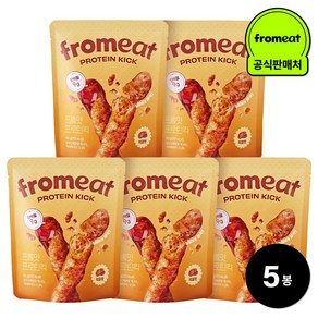 프롬잇 프로틴킥 약과맛 고단백질 과자 칼로리 낮은 간식 트랜스지방0% 달콤한맛 캬라멜맛 인절미맛, 5개, 40g