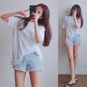 나날샵 운동복)여름티 요가복 헬스복 필라테스복 플라잉요가복 필록싱복 휘트니스복 박시티 루즈핏 여름신상 반팔티