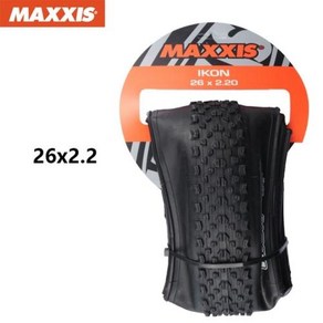 자전거타이어 MAXXIS IKON 자전거 E-BIKE 접이식 펑크 방지 튜브리스 타이어 MTB 26x. 2/2.35 27.5x. 29x2/, 02 26x2.2, 1개