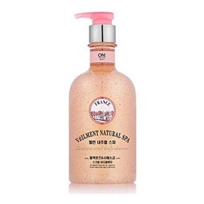 벨먼 내추럴 스파 스크럽 바디클렌저 사해소금 400ml 바디워시 바디스크럽 LG생활건강, 1개