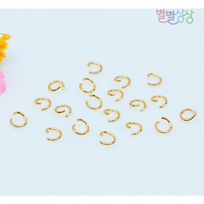 5mm 연결고리 O링 체인 부자재 (100개입), 실버(100개입), 100개