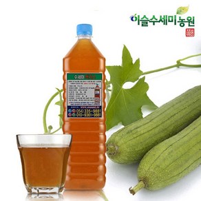 이슬수세미농원 수세미엑기스 1.5L (유기농설탕 발효), 4개