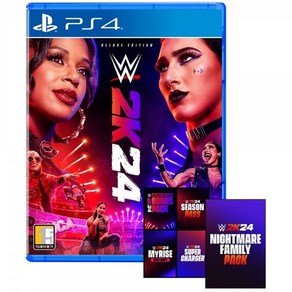 [2K/H2인터렉티브] PS4 WWE 2K24 디럭스에디션 나이트메어패밀리팩증정