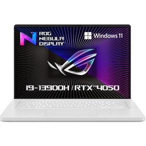 에이수스 2023 ROG 제피러스 G16 코어i9 인텔 13세대 지포스 RTX 4050, Moonlight White, 512GB, 32GB, WIN11 Home, gU603vU-N4081w