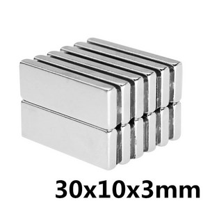 사각자석 30x10x3mm 네오디움 자석