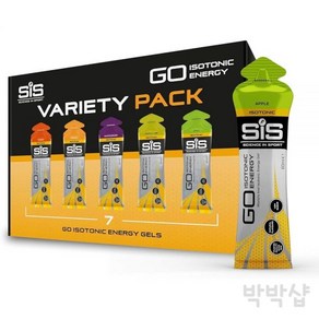 Science in Spot 60ml 에너지 젤 버라이어티 - 7개 팩, SIS 에너지젤 파워젤 60ml 버라이어티 팩 7개입, 1개