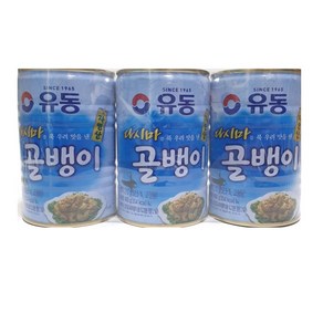 유동 자연산 다시마 골뱅이 400GX3, 40g, 3개