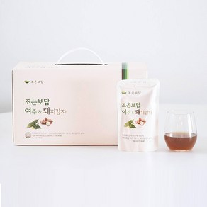 조은보담 국내산 여주 돼지감자 추출액 30포, 100ml, 1박스