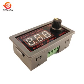 DC 9-60V 12A 500W PWM 모터 속도 컨트롤러 팬 제어 스위치 디지털 가변 주파수 듀티 사이클 12v 24v 48v, 없음, 1개