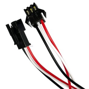 하네스 커넥터 배선 연결 3핀 diy용품 12v 24v 겸용 커넥터, 1개