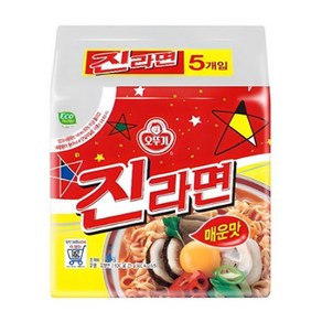 오뚜기 진라면 매운맛 120g