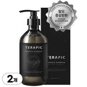 테라픽 인핸스 샴푸, 2개, 500ml