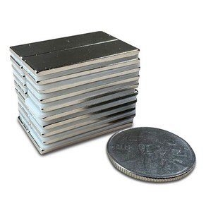 30*10*1.5 네오디움 사각자석 NS 지름 30mm x 10mm x 1.5mm [니즈], 20개