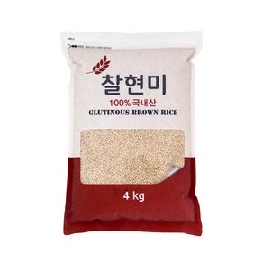 [남양농산] 24년산 국내산 찰현미 4kg