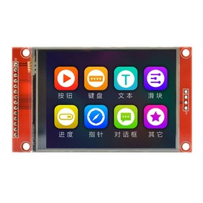 2.8 인치 240X320 SPI TFT LCD 디스플레이 모듈 SPI 직렬 포트 51 드라이브 ILI9341V LCD 직렬 포트 모듈 STM32 드라이브 디스플레이, 1개