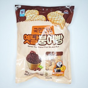 대림선 옛 팥붕어빵, 800g, 5개