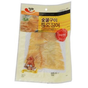 [더먹다]숯불구이 통오징어 35g 맥주 막걸리 안주, 5개