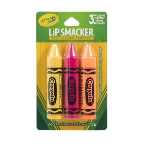 Lip Smacker 크레욜라 크레용 스태커블 가향 투명 립밤 블루