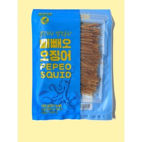 노브랜드 빼빼오오징어 100g 부드러운 얇은 건어물 사무실간식, 2개