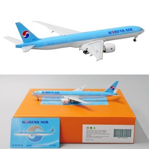 JC Wings 대한항공 비행기 모형 항공기 여객기 다이캐스트 B777-300ER 1:400