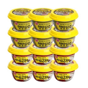 오뚜기 영양닭죽6개 + 새송이쇠고기죽6개, 285g, 12개