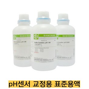 삼전순약 PH 교정용액 10가 Buffe Solution 500ml, pH10.0, 1개