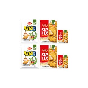 용가리치킨 300g 2봉+치킨너겟 300g 2봉 +팝콘치킨180g 2봉, 2개