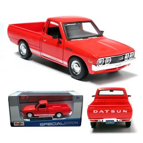 마이스토 1:24 1973 닷선 픽업트럭 빈티지카 모형자동차 다이캐스트 올드카 1973 Datsun 620 Pick-up