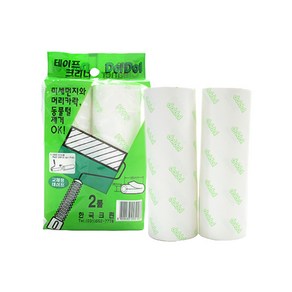 doldol 초강력 돌돌이 테이프 크리너 리필 (대) 의류용 다용도 클리너 밀대 의류용, 1개