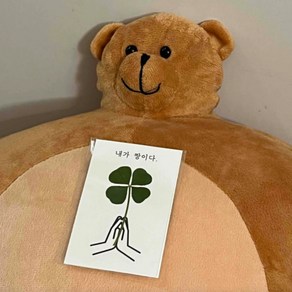 (3개 1set) 네잎클로버 코팅 카드 생화 선물 압화 감사 메시지 책갈피 행운 네잎 크로바 클로바 부적, 7. 당신의 걸음에 행운이 함께하길