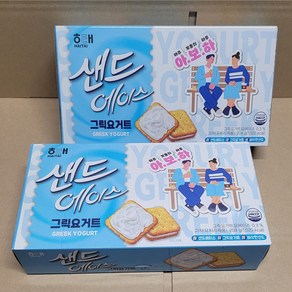 해태 샌드에이스 그릭요거트, 2개, 204g