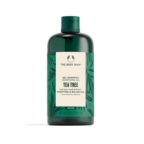 영국 더바디샵 THE BODY SHOP 티트리 퓨리파잉 앤 밸런싱 겔 샴푸, 400ml, 1개