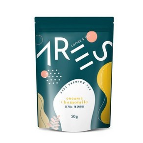 아레스 유기농 캐모마일 허브차, 50g, 1개입, 2개