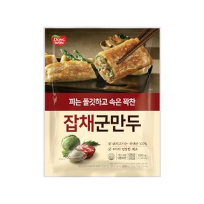 동원 개성 잡채군만두 600g x 6봉, 6개