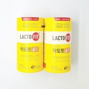 종근당 건강 락토핏 생유산균 골드 5X LACTO FIT 포뮬라, 2개, 50회분