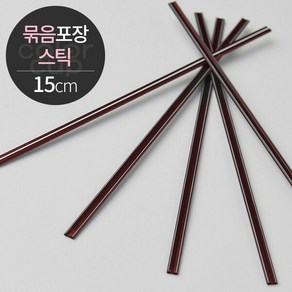 커피스틱 묶음포장 15cm 1000개 블랙, 1개