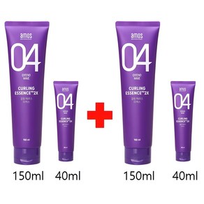 아모스 컬링에센스 2X 150ml 2개 + 휴대용 40ml 2개, 380ml, 1세트