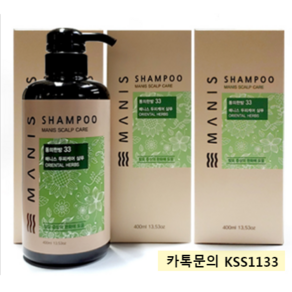 매니스 한방샴푸, 400ml, 1개, 400ml