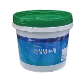 숲으로 탄성방수재 4kg 옥상방수 1액형 중상도 수용성, 1개, 회색