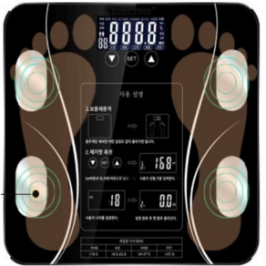 인바디체중계 가정용 직장인 몸무게 체지방 피하지방 내장지방 정확한측정 스마트 전자 체중계