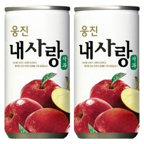 웅진 내사랑 사과, 180ml, 60개