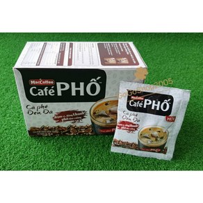 베트남 맥커피 카페포 블랙커피 10팩x16g MacCoffee Cafe Pho, 16g, 10개, 10개입